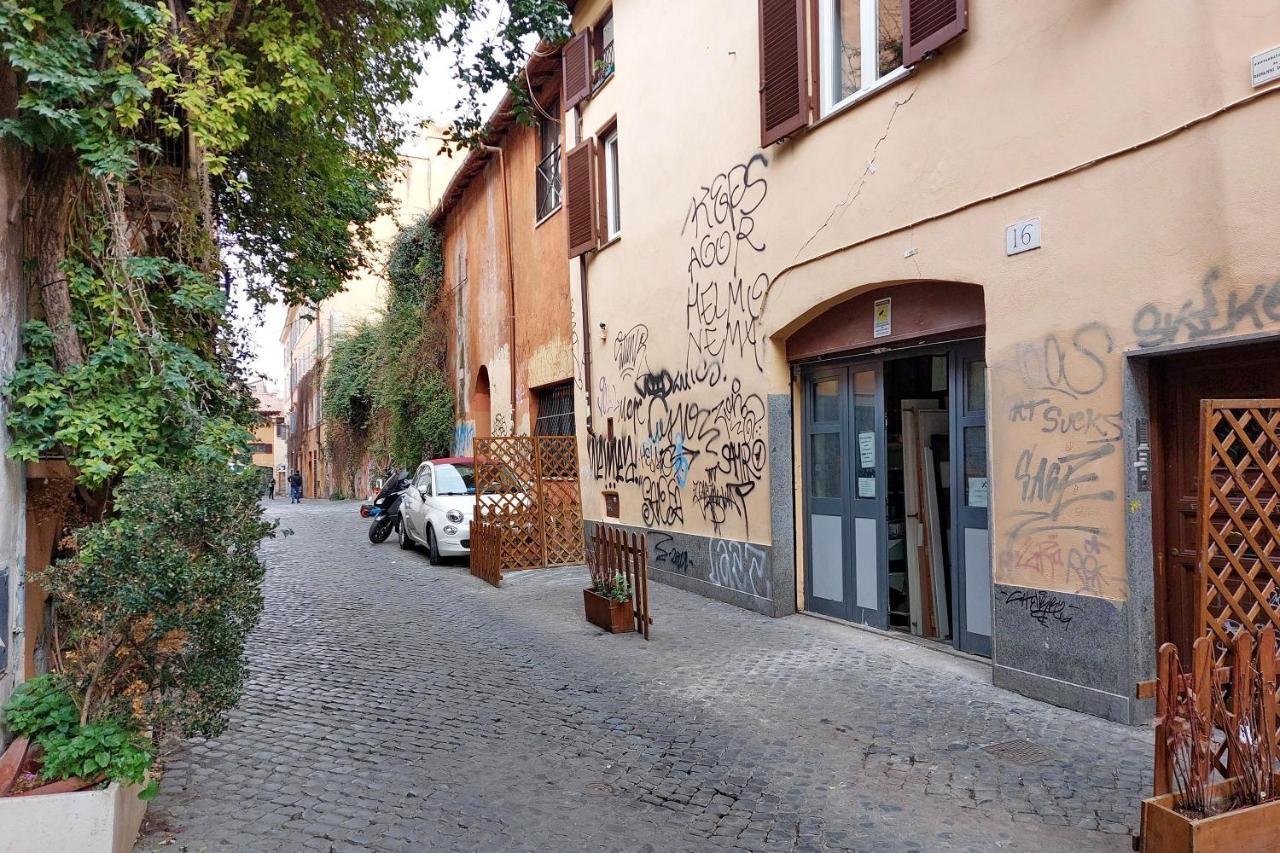 Trastevere Charming Loft Apartment Rome Exterior photo